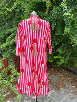 Robe à imprimé de blocs floraux Robe indienne en coton Robe longue faite à la main
