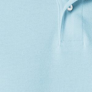 Piqué de coton tricoté décontracté pour homme, design personnalisé, lettre imprimée, manches courtes, grande taille, 220g - Product Image 6