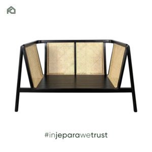 Conjunto de Sofá Modular Moderno de Mimbre y Ratán de Tres Plazas con Estructura de Madera de Teca para Hotel, Hospital, Hogar y Oficina - Product Image 3