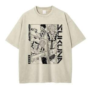 T-shirt d'été à manches courtes en coton 100% de qualité supérieure, imprimé avec un logo personnalisé, dernière tendance, séchage rapide pour adultes - Product Image 6