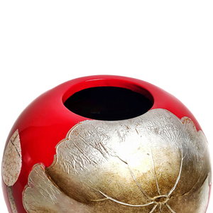 Jarrón de Laca Tradicional de Arte Popular Vietnamita Hecho a Mano, Ecológico, Material Natural, Artesanía para Almacenamiento Diario en el Hogar - Product Image 5