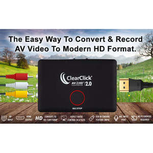 ตัวแปลง AV2HD รุ่น 2.0 (รุ่นที่สอง) แปลงและบันทึกวิดีโอจาก AV RCA Composite Video เป็น HDMI 1080P - Product Image 2