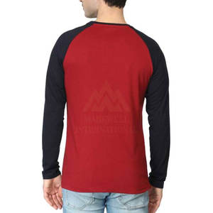 Camiseta de manga larga de nuevo diseño Camiseta estampada de ajuste holgado para hombre Camiseta de manga larga de ropa informal - Product Image 2