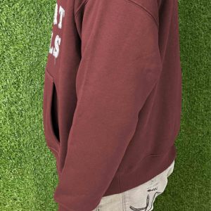 Pull à capuche en éponge française 100% coton personnalisé pour hommes garçons Street Wear épaule tombante lourde pour impression bouffante - Product Image 4