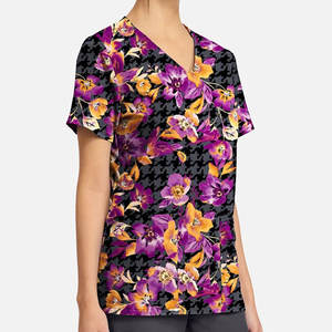 Uniformes médicaux d'été personnalisés avec logo - Vêtements d'hôpital unisexes en toile respirante à séchage rapide pour infirmières et médecins - Vente en gros - Product Image 5