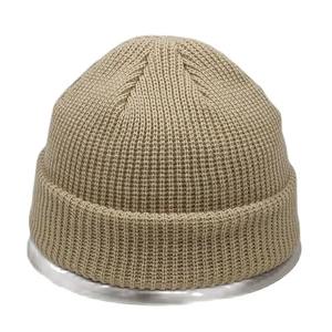 High Quality Custom Embroidery Winter Knit Beanie Hat <b>Cap</b> for Men <b>Wool</b> Warm Plain Knitted Hat for Travel - Product Image 5