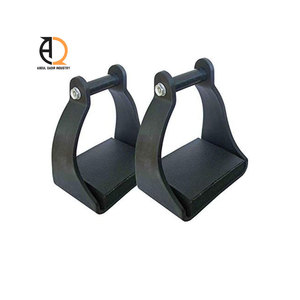 Estribos de Equitación de Acero Inoxidable de Alta Calidad, Estribos Ligeros con Almohadilla de Goma, Seguridad para Deportes Ecuestres - Product Image 5