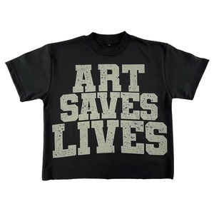 Venta al por mayor 100% algodón hombres para Polos ODM suministro de camisetas de tela de lona en blanco - Product Image 1