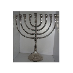 Haute qualité fait à la main en métal cadeau de noël bougeoir taille personnalisée intérieur décor de table en gros décoratif maison Art - Product Image 1