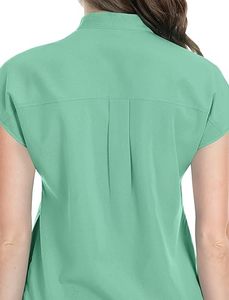 Pantalones médicos multibolsillo para mujer, uniforme de enfermera estirable, traje para correr, Spandex, ropa de trabajo para el cuidado de la salud, conjunto de uniformes - Product Image 4