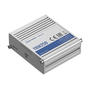 Industrial Teltonika TRM250 <b>Modem</b>, 4G/LTE (Cat M1), NB-IoT, 3G, 2G, Mini SIM, IP30 - Product Image 1