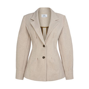 Nolia femmes haute qualité imprimé costume veste élégant Style minimaliste automne/hiver vêtements respirant confortable pour le bureau - Product Image 1