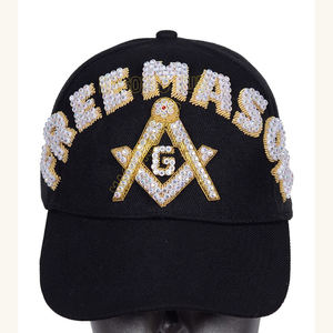 Casquette maçonnique de qualité, design réglable, port confortable, adaptée aux réunions de loge, aux cérémonies, aux événements et à un usage quotidien décontracté - Product Image 1