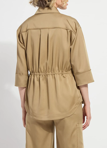 Nouvelle Tendance 2026 : Manteau Vintage Chic pour <span class=keywords><strong>Femme</strong></span> à Manches Mi-Longues avec Cordon de Serrage à la Taille - Product Image 3