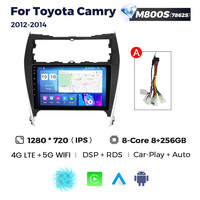 NaviFly Autoradio tactile Android le plus récent pour Toyota Camry 2012-2014 avec Car Play Android Auto