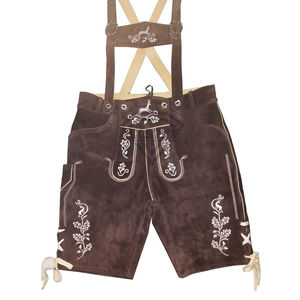 กางเกงบาวาเรียแบบดั้งเดิมของผู้หญิงเครื่องแต่งกายชาวเยอรมัน Oktoberfest lederhosen kniebundhosen สำหรับฤดูหนาว - Product Image 6