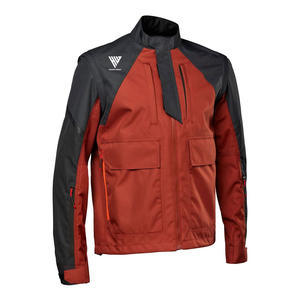 แจ็กเก็ตมอเตอร์ไซค์สำหรับผู้ชายแจ็คเก็ตขี่มอเตอร์ไซค์ย้อมสีน้ำหนักเบากันลม - Product Image 1