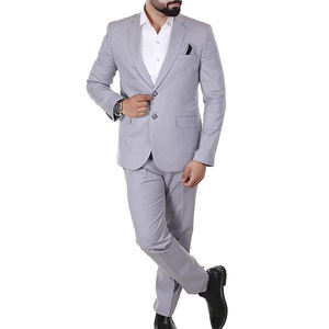 Nouveau Hommes Solide Couleur Loisirs & Affaires Robe Blazers Veste Respirant Costume De Mariage Manteau Avec Bouton Fly Pantalon 3 Pcs Ensemble - Product Image 1