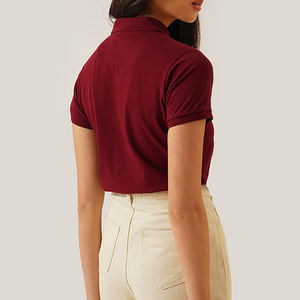 Golf pour femmes de haute qualité pour polo Logo personnalisé Tenue décontractée tissée tricotée avec conception personnalisée en gros - Product Image 3