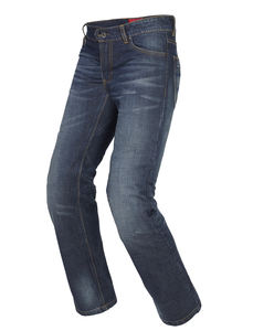 Jean en denim tricoté coupe droite taille mi-haute style urbain, le plus vendu, entièrement personnalisable, écologique, délavé effet vieilli pour homme - Product Image 5