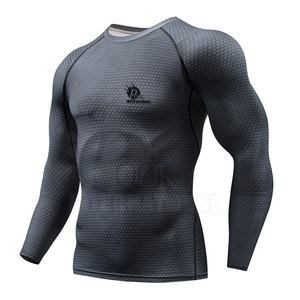 ชุดวิ่งออกกำลังกาย BJJ,ชุดวอร์ม MMA ชุดรัชการ์ดแบบพิมพ์ลายแบบระเหิด - Product Image 2
