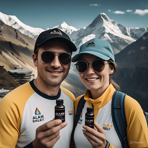 ผงหิมาลัยชิลายันสารกันแดดออร์แกนิกออร์แกนิก100% จากธรรมชาติบริสุทธิ์อาหารเสริมสมุนไพรที่อุดมไปด้วยกรดฟุลวิค - Product Image 1