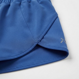 Pantalones Cortos Deportivos para Mujer, de Secado Rápido, Ligeros, con Tela Elástica, para Entrenamiento Deportivo al Aire Libre, Corte Regular, Tejido de Punto - Product Image 3