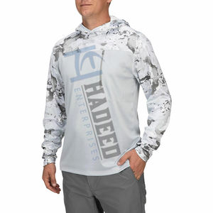 เสื้อยืดผ้าฝ้ายโพลีเอสเตอร์สำหรับผู้ชาย,เสื้อยืดแบบสวมศีรษะพิมพ์ลายแขนยาวพิมพ์ลายแบบระเหิด - Product Image 1