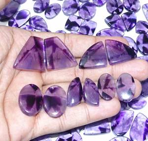 100% par de amatistas naturales proveedor de piedras preciosas cabujón par de piedras preciosas precio al por mayor mejor calidad de piedras preciosas para la fabricación de joyas - Product Image 6