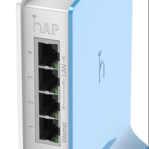 Routeur WiFi MikroTik hAP lite tower, RB941-2nD-TC, 2,4 GHz, 4x RJ45 100 Mb/s - Product Image 1