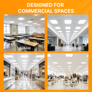 Lámpara de <span class=keywords><strong>Panel</strong></span> <span class=keywords><strong>LED</strong></span> Empotrable Regulable de 120-277V, Lista para Enviar, Luz de <span class=keywords><strong>Panel</strong></span> <span class=keywords><strong>LED</strong></span> Retroiluminada, 3 Potencias, 3 Temperaturas de Color, Certificación ETL - Product Image 6