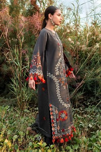 Robe de soirée d'hiver, dernier design, haute couture, costume 3 pièces, léger, respirant, écologique, dentelle à paillettes - Product Image 2