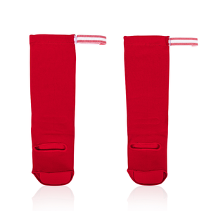 Protège-tibias de boxe noirs texturés mats pour l'entraînement aux arts martiaux - Product Image 4