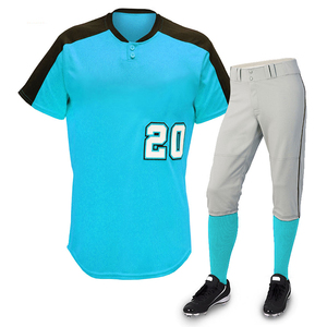 Traje de club de sublimación de manga larga para hombres de alta calidad, conjuntos de uniformes de béisbol transpirables para ropa de béisbol y softbol - Product Image 4