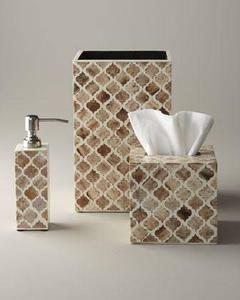 Juego de organizador de baño para el hogar de diseño Simple moderno con cepillo de dientes con incrustaciones de hueso personalizables y estuche de pasta de dientes - Product Image 2