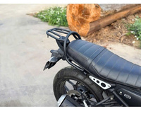 Manillar de Agarre de Acero Inoxidable XSR155 con Portaequipajes Trasero para Motocicletas, Alforjas y Almacenamiento de Equipaje Vietnam
