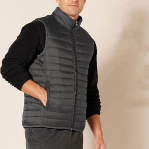 Chaleco Acolchado Deportivo de Invierno para Hombre, Sin Mangas, Transpirable, Relleno de Poliéster, Informal, en Existencia - Product Image 6