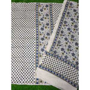 ผ้าไหมโมดอลพิมพ์ลายแอจรักแบบแฮนด์บล็อก สำหรับตัดชุดเดรสทรงเอไลน์สำหรับผู้หญิงในฤดูใบไม้ผลิ - Product Image 2