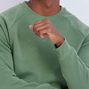 Sudadera de cuello redondo de lana de felpa suave para hombre, suéter Atlético cálido, ropa informal, capas de invierno y sudaderas con capucha para exteriores - Product Image 3