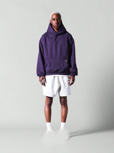 OEM personnalisé vente en gros épais 100% coton sweats à capuche surdimensionnés hommes polaire doublé hiver élégant vêtements de sport décontractés sweats à capuche - Product Image 3