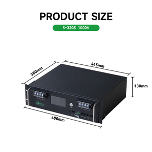 Lws biến tần BMS 5S-320S 96V 100A 200A Bảng điều khiển mô-đun HV BMS LiFePO4 chủ nô lệ 96S điện áp cao BMS - Product Image 5