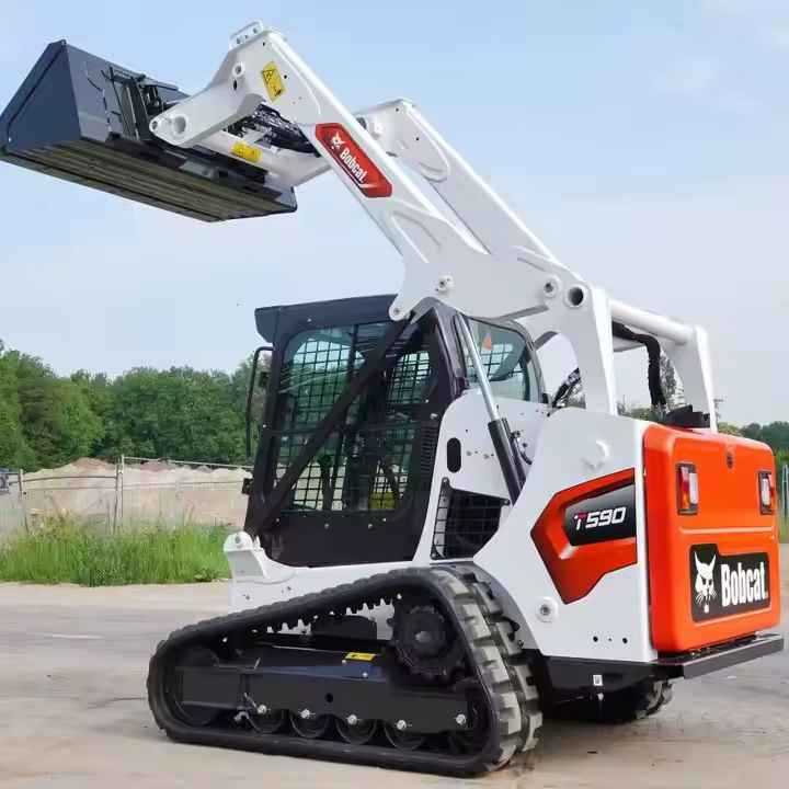 Mini Skid Steer Loader Wheel Backhoe 9-40 Ton Rated Load 1 Year Warranty Crawler Motor Engine Bearing Core Pump Component Sale