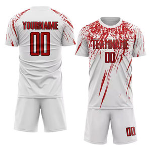 Kit de fútbol personalizado Sublimación Conjunto de camiseta de fútbol Ropa uniforme personalizable para jugadores de fútbol - Product Image 1