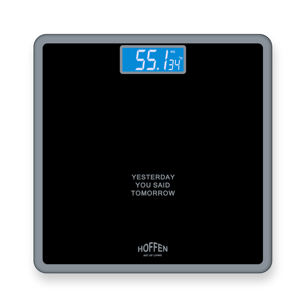 Prix d'usine HOFFEN, balance de pesée intelligente numérique personnelle pour salle de bain, écran LCD, verre trempé, 180 kg * 0,1 kg, HO-18 - Product Image 1