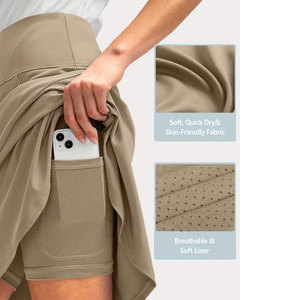 กระโปรงผ้าคอตตอนสำหรับผู้หญิงกระโปรงผ้าคอตตอนคุณภาพดีสไตล์100% แฟชั่นฤดูร้อนส่งตรงจากโรงงาน - Product Image 2