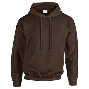Sweat-shirts à capuche épais pour hommes, coupe droite, avec logo personnalisé, épaules tombantes, en molleton 100% coton, avec poche - Product Image 4