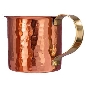 Taza brillante de cobre de mula de Moscú con mango de latón para hotel, cafetería y bar, taza de vino de Metal de diseño único para fiestas y restaurantes - Product Image 6