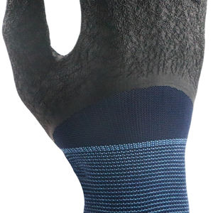 Защитные рабочие перчатки MaxiTough оптом, сертифицированные EN388, размеры S-XXL, полиэстер, латекс, с морщинистой противоскользящей поверхностью - Product Image 3