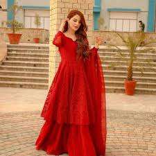 Dernières femmes pakistanaises 2025 belles robes de soirée pour l'Aïd et l'été Nouvelles collections belles robes en mousseline de soie - Product Image 5