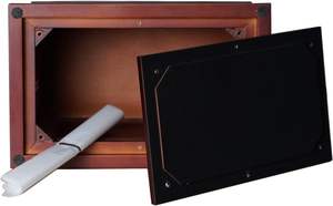 Solid Wooden <b>Urns</b> for Adult <b>Ashes</b> Wooden Casket with Gold Laser Logo - Product Image 6